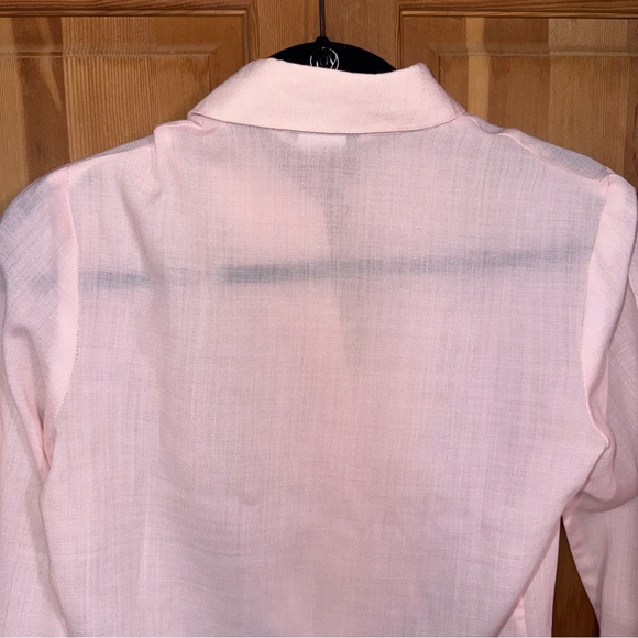 🌸 Vintage-Inspired Pink Ruffle Bib Blouse — PROPHECY Romantic Cottagecore - Picture 5 of 7